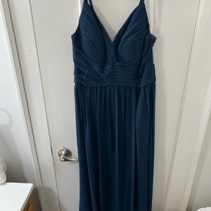 Azazie Blake Navy Bridesmaid dress